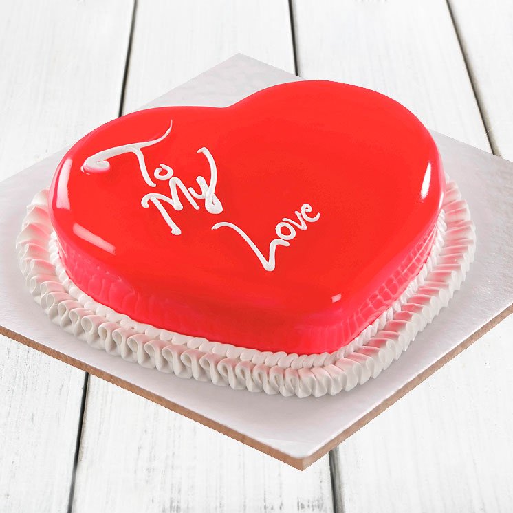 Black Forest Heart Shape Cake | Black Forest Cake Design For Birthday-cacanhphuclong.com.vn