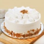 Vanilla And Butterscotch Cake