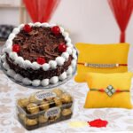 Rakhi Blackforest Cake