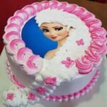 Princess Elsa Cake Strawberry