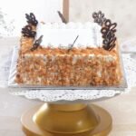 Square butterscotch Cake 1 KG