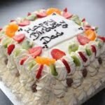 Premium Fresh Fruit Vanilla Cake 1 kg