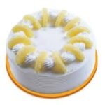 Pineapple Vanila Round Cake 0.5 kg