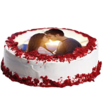 Red Velvet Photo Cake