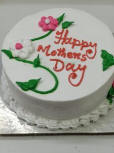 Mothers Day Cake Vanilla, Asansol Cake Delivery Shop, Mothers Day Cake Vanilla