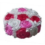 Yummy Colourful Rose Romance Cake 1 KG