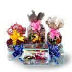 Swiss Home Made Chocolate-FREE 4 RED ROSES BUNCH-Yummy combo